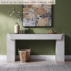 JXQTLINGMU 63" Modern Console Table - Image 6