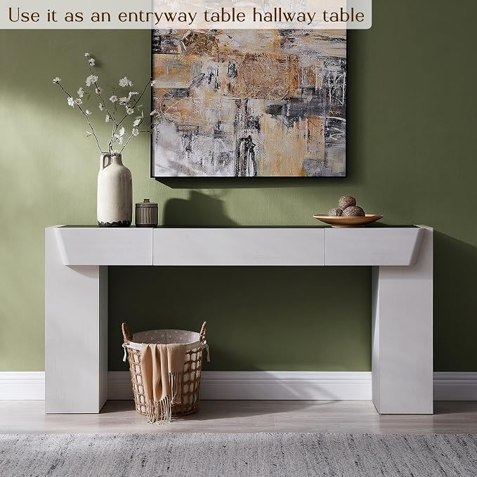 JXQTLINGMU 63" Modern Console Table - Image 6