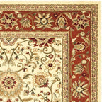 SAFAVIEH Lyndhurst Area Rug 6x8, Traditional Ivory & Rust LNH212R - Image 4