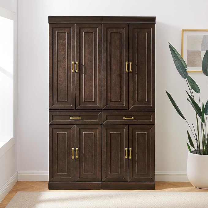Crosley Furniture Stanton 2-Piece Pantry Storage Cabinet Set - Image 7