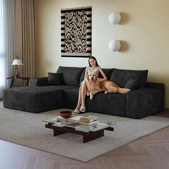 AUGOP 108" Sectional Couches for Living Room Modern Modular Sofa - Image 9