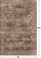 Gold Brown 8x12 Big Rugs for Living Room - Image 2