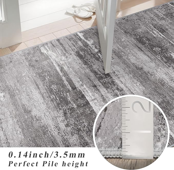 Hallway Runner Rug 2x8 Washable: Kitchen Entryway Carpet - Image 7