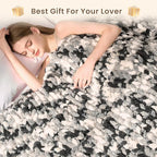 L'AGRATY Chunky Knit Throw Blanket - Image 7