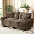 HERA'S HOUSE Mid-Century Modern Couch, Oversized Sectional Couch by HERASHOUSE