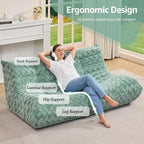 Bean Bag Chairs for Adults Giant Bean Bag Chair Memory Foam BeanBag Chair Bean - Image 5