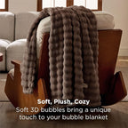Bedsure Brown Twin XL Blankets for Bed - Image 3