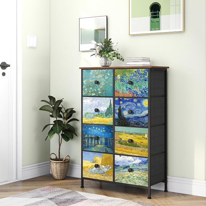 EXOTICA Tall Dresser with 8 Drawer - Image 9
