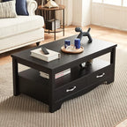 LINSY HOME Farmhouse Coffee Table - Image 8