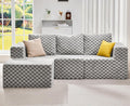 Hobestluk Modular Sectional Sofa Memory Foam Couch Oversized Sectional Sofa by YourHomeDeservesMore