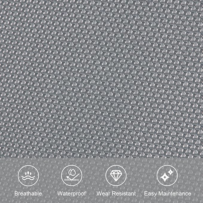 Outdoor Lounge Chair with Pillow, Chaise Lounge Chair - Image 7
