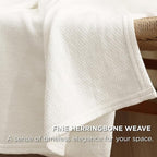 Bedsure GentleSoft 100% Cotton Blanket Twin XL Size - Image 3