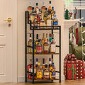 Jsskeeim Trapezoidal Liquor Cabinet Bar by Unknown