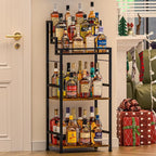 Jsskeeim Trapezoidal Liquor Cabinet Bar by Unknown