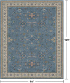 Boho 8x10 Large Area Rugs for Living Room - Image 2