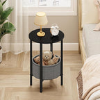 Vagusicc Round Side Table End Table - Image 7