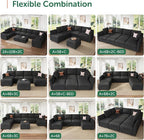 HONBAY Modular Sectional Sofa Couch - Image 4