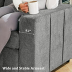 Belffin Modular Sectional Sleeper Sofa - Image 5