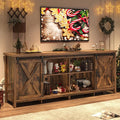 Farmhouse TV Stand for 80 Inch TV by chartustriable