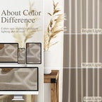 Cobblestone Linen Curtains 132 Inch Length - Image 3
