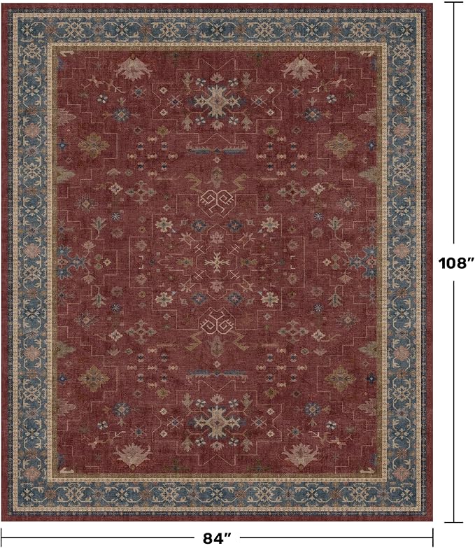 7x9 Dining Room Rugs for Under Table - Image 2
