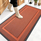 OLANLY Front Door Mat Outside 47x23, All-Season Heavy-Duty Rubber Doormat | by OLANLY