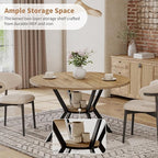MECHYIN 42 Inch Round Dining Table - Image 3