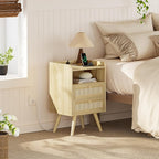 SUPERJARE 2 Drawer Night Stand - Image 2