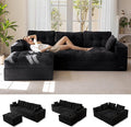 MAXYOYO 104" L Shaped Modular Sectional Sofa by MAXYOYO