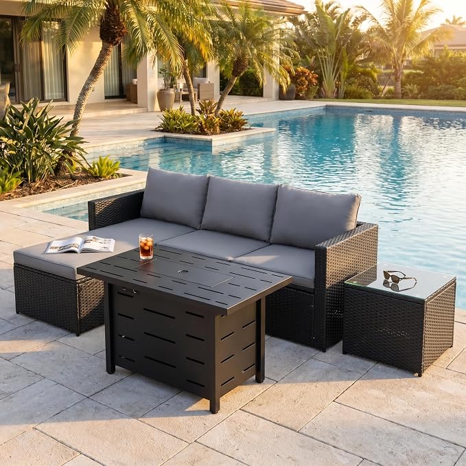 SUNLEI 4-Piece Patio Furniture Set - Image 7
