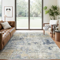Soalmost Abstract Rug 5x7 Washable Area Rugs by Soalmost
