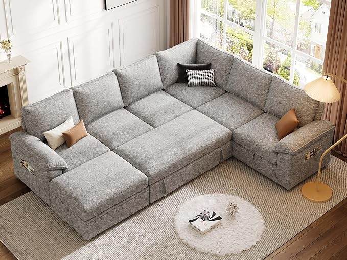 108 Inch Modular Sectional Sofa - Image 9