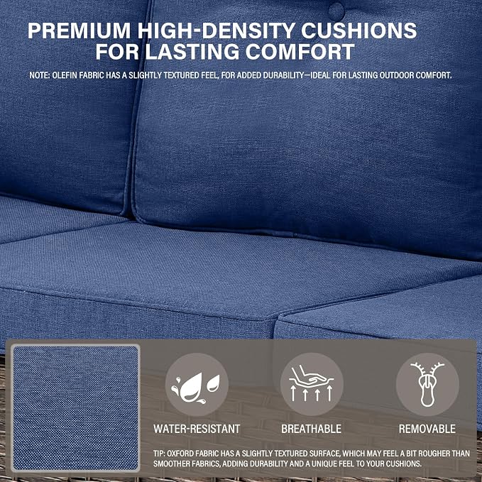 Belord Wicker Outdoor Furniture Set - Image 6