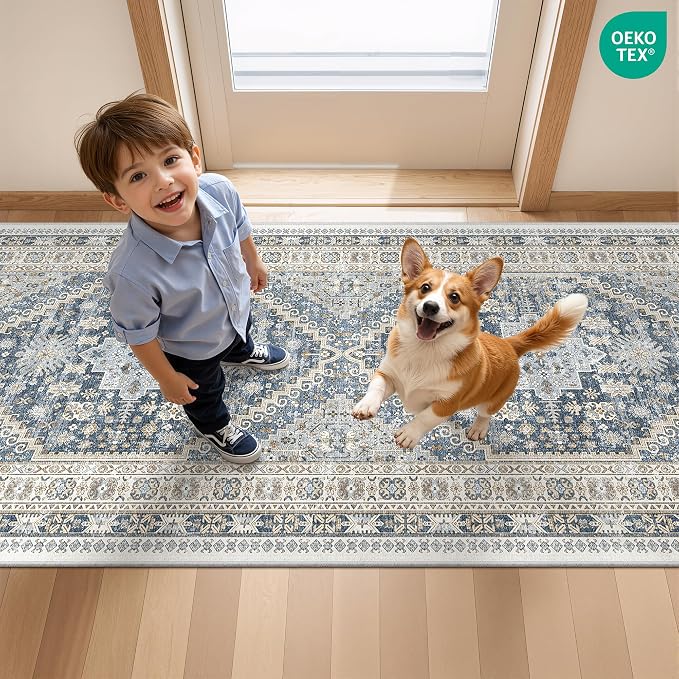3x8 Runner Rug Non Slip Washable Rugs - Image 9