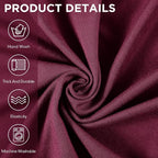 Peryiter 2 Pcs Sofa Covers Couch and Loveseat Covers Set Stretch Sofa Slipcover - Image 4