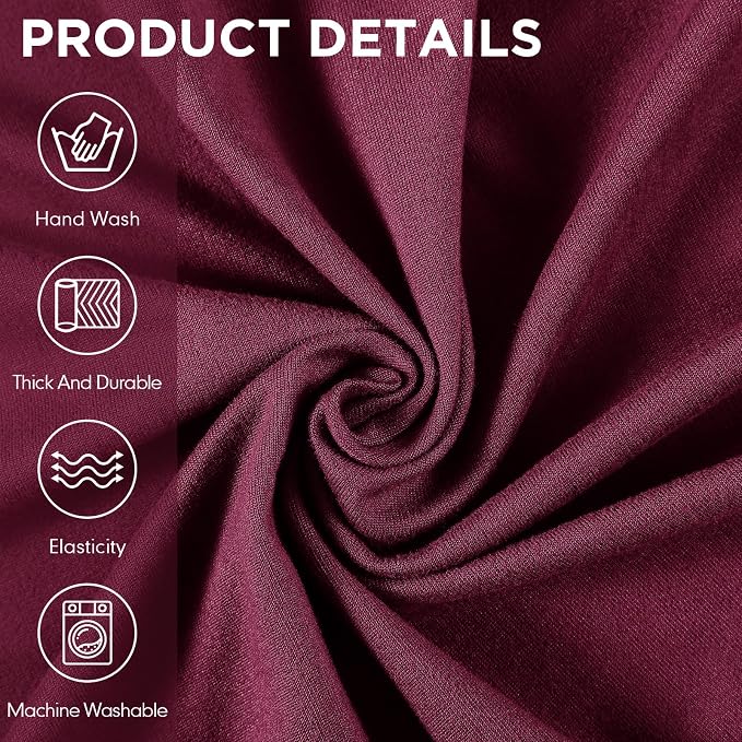 Peryiter 2 Pcs Sofa Covers Couch and Loveseat Covers Set Stretch Sofa Slipcover - Image 4