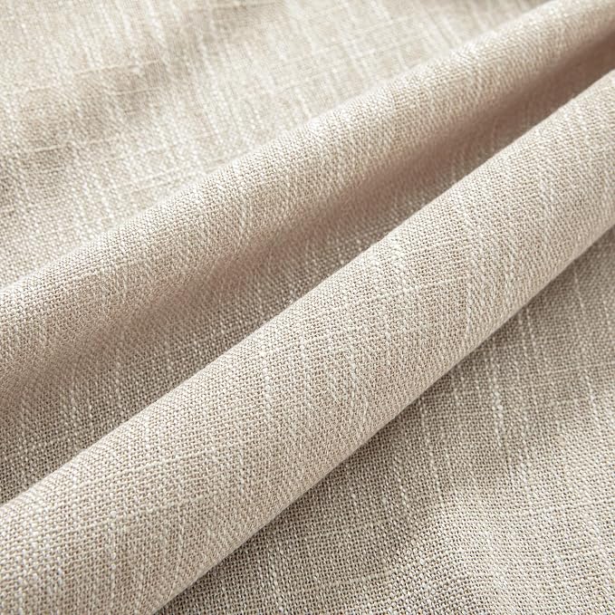 MYSKY HOME Boho Curtains Farmhouse Living Room Curtain Drapes, Light Filtering - Image 5