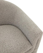SAFAVIEH Couture Collection Laylette Light Grey Boucle Accent Chair - Image 4