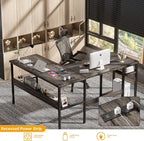 Unikito Reversible L Shaped Desk - Image 4