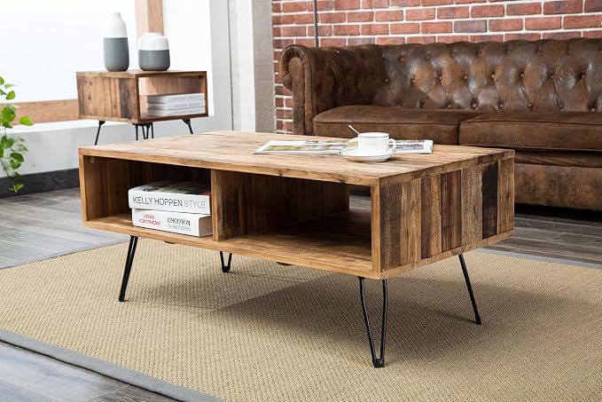 Belmont Home 42 inch Reclaimed Wood Coffee Table - Image 2