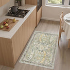 Madane Washable Area Rug 2x3 Small Entryway Rugs Non-Slip, Low Pile Floor Carpet - Image 3