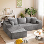 Homall 108" Modular Sectional Sofa, Boneless Couch - Image 3
