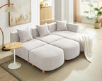 VANOMi 109.84" Modular Sectional Sofa - Image 8