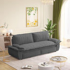 73.2" Sofa Bed Queen, 3-in-1 Pull Out Sofa Bed - Image 9