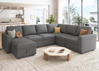 HONBAY Sectional Sleeper Sofa - Image 7