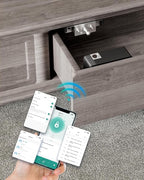 Smart Cabinet Lock Hidden Invisible RFID Kid Keyless Drawer Locks by Unknown