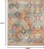 Lahome Moroccan Washable Area Rugs 8x10, 8x10 Rugs - Image 2