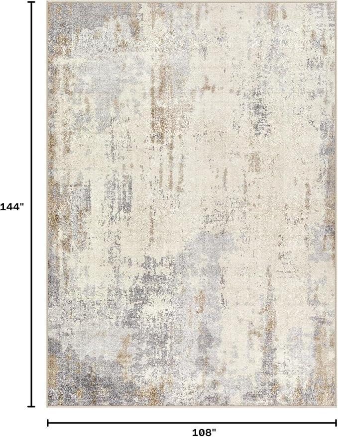 UERMEI 9x12 Area Rug Living Room Rugs - Image 2
