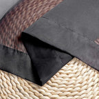 Short Black Sheer Curtains 36 Inches 2 Panels Set - Image 5