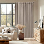 Burlywood Birch 100% Blackout Linen 126 Inch Curtains 2 Panel Set | Linen Pinch - Image 8